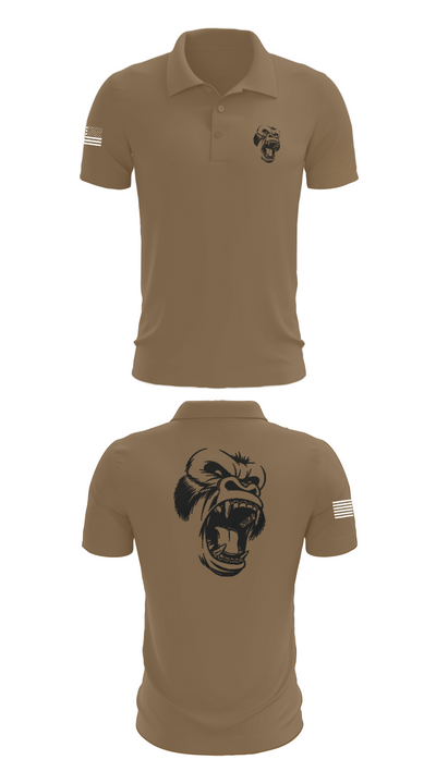 USS CARL VINSON 40544561 Short Sleeve Performance Polo - 7