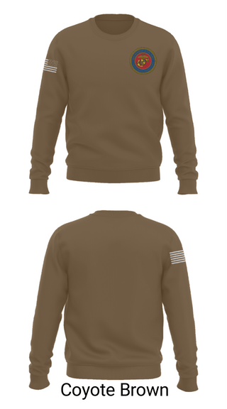 Crew Neck Sweatshirt, 189/34th unit, Marines, Teamtime, Team time, sublimation, custom sports apparel, team uniforms, spirit wear, spiritwear, sports uniforms, custom shirts, team store, custom team store, fundraiser sports, apparel fundraiser