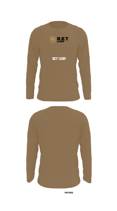 RET CORP 33326250 Long Sleeve Performance Shirt - 12