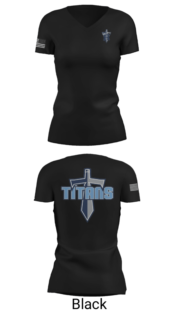 Women's Short Sleeve Vneck Shirt, Ridgeland High School Baseball, Baseball, Teamtime, Team time, sublimation, custom sports apparel, team uniforms, spirit wear, spiritwear, sports uniforms, custom shirts, team store, custom team store, fundraiser sports, apparel fundraiser