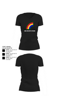 42ND Infantry Division 74550068 Women's Short Sleeve V-neck Shirt - 24