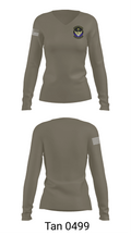 505 CS 83236668 Women's Long Sleeve V-neck Shirt - 77