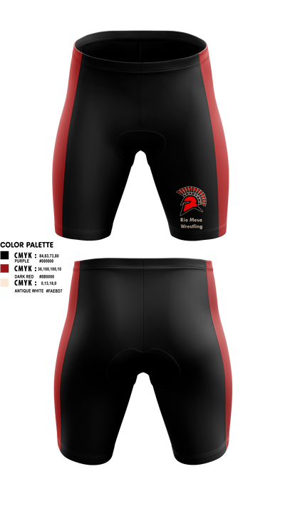 Rio Mesa 19946018 Men's Compression Shorts - 1