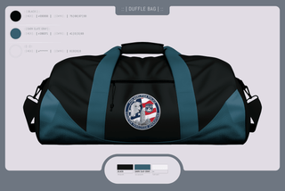 Duffle Bag, Philadelphia Police Counter Terrorism Operations, Police, Teamtime, Team time, sublimation, custom sports apparel, team uniforms, spirit wear, spiritwear, sports uniforms, custom shirts, team store, custom team store, fundraiser sports, apparel fundraiser