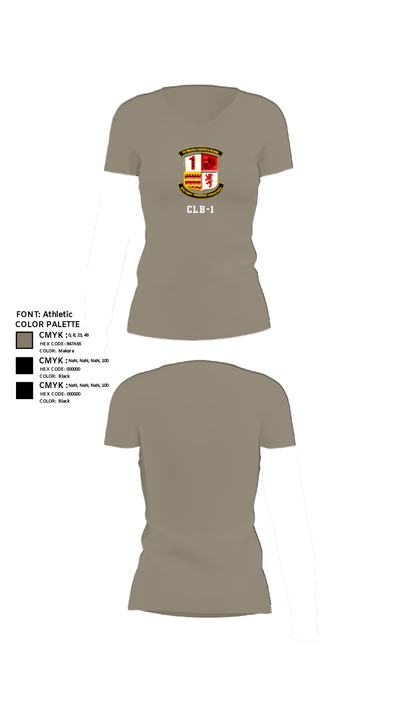 CLB-1 1535130 Women's Short Sleeve V-neck Shirt - 64