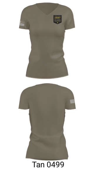 Womens Short Sleeve Vneck Shirt, Recruiting, National Guard, Teamtime, Team time, sublimation, custom sports apparel, team uniforms, spirit wear, spiritwear, sports uniforms, custom shirts, team store, custom team store, fundraiser sports, apparel fundraiser