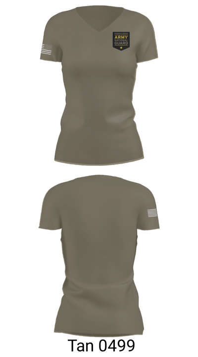 Recruiting 24284628 Women's Short Sleeve V-neck Shirt - 65