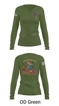 MCB Camp Blaz Ordnance 73476063 Women's Long Sleeve V-neck Shirt - 57