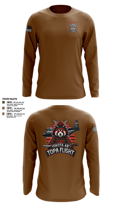 374 MDSS/TOPA 63351534 Long Sleeve Performance Shirt 109