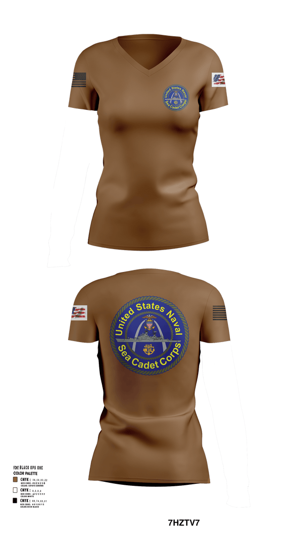 Women's Short Sleeve Vneck Shirt, Battleship misssouri, Navy, Teamtime, Team time, sublimation, custom sports apparel, team uniforms, spirit wear, spiritwear, sports uniforms, custom shirts, team store, custom team store, fundraiser sports, apparel fundraiser