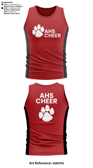 Tank Top, Asheville High School Cheer, Cheer, Teamtime, Team time, sublimation, custom sports apparel, team uniforms, spirit wear, spiritwear, sports uniforms, custom shirts, team store, custom team store, fundraiser sports, apparel fundraiser