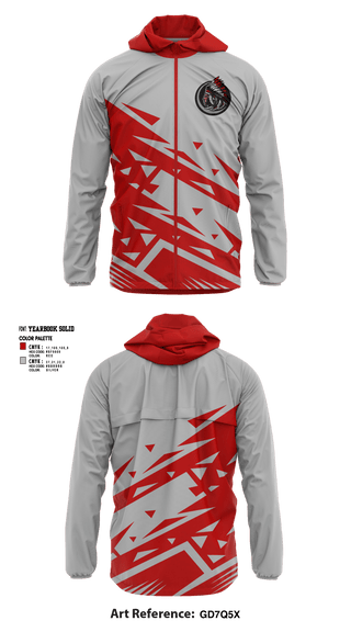 Windbreaker, Bowie Middle School Football, Football, Teamtime, Team time, sublimation, custom sports apparel, team uniforms, spirit wear, spiritwear, sports uniforms, custom shirts, team store, custom team store, fundraiser sports, apparel fundraiser