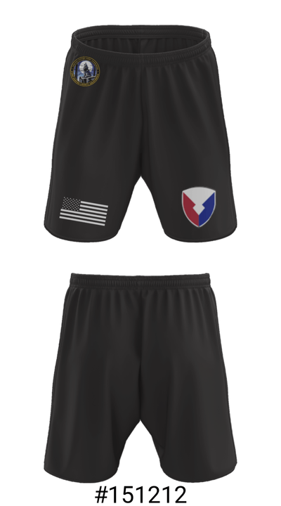 USAG Fort Hunter Liggett 63264859 Athletic Shorts With Pockets - 5