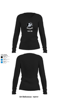 VAW-120 7271813 Women's Long Sleeve V-neck Shirt - 21