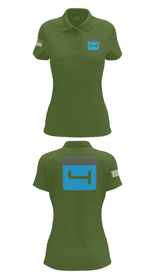 Womens Short Sleeve Performance Polo, Pro 4, , Teamtime, Team time, sublimation, custom sports apparel, team uniforms, spirit wear, spiritwear, sports uniforms, custom shirts, team store, custom team store, fundraiser sports, apparel fundraiser