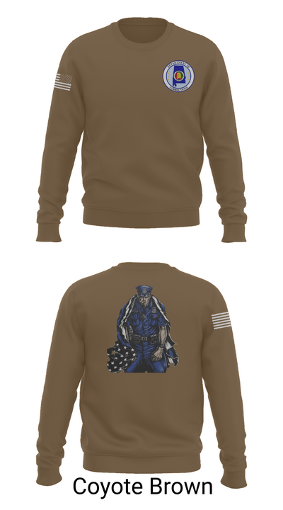 Alabama Department of Corrections 68414517 Crew Neck Sweatshirt - 5