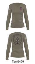 1-169th E Company 39061427 Women's Long Sleeve V-neck Shirt - 73