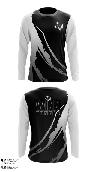 Long Sleeve Performance Shirt, Mavericks, Tennis, Teamtime, Team time, sublimation, custom sports apparel, team uniforms, spirit wear, spiritwear, sports uniforms, custom shirts, team store, custom team store, fundraiser sports, apparel fundraiser