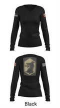 445 Chemical Company 3336887 Women's Long Sleeve V-neck Shirt - 35