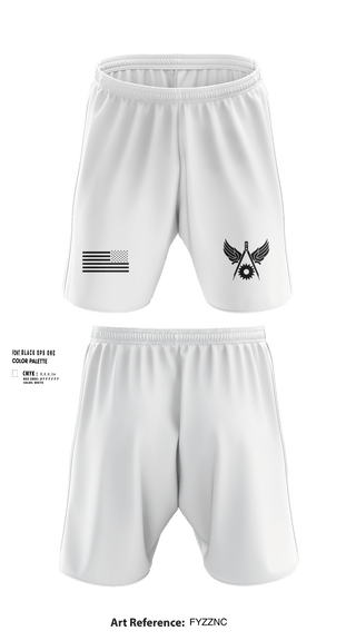Athletic Shorts With Pockets, 131st CES131st CES Power Pro, , Teamtime, Team time, sublimation, custom sports apparel, team uniforms, spirit wear, spiritwear, sports uniforms, custom shirts, team store, custom team store, fundraiser sports, apparel fundraiser