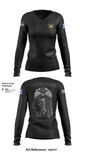 Bandoleros 86621412 Women's Long Sleeve V-neck Shirt - 4