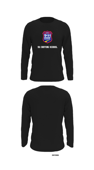 Long Sleeve Performance Shirt, 911 Driving School, , Teamtime, Team time, sublimation, custom sports apparel, team uniforms, spirit wear, spiritwear, sports uniforms, custom shirts, team store, custom team store, fundraiser sports, apparel fundraiser