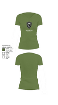 Morristown Police Department 25451199 Women's Short Sleeve V-neck Shirt - 42