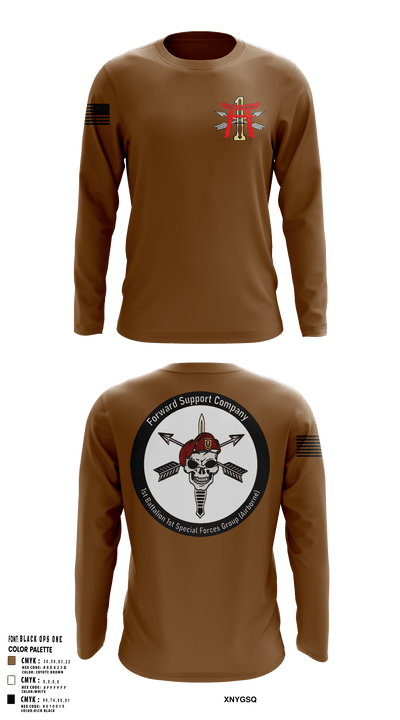 FSC 1-1SFG 4973174 Long Sleeve Performance Shirt 142
