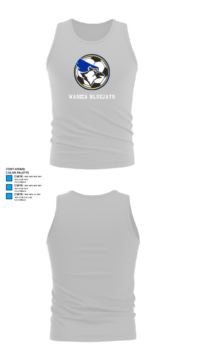 waseca bluejays 96588785 Tank Top - 13