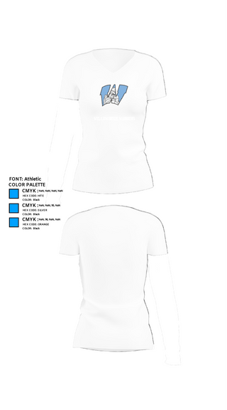 Womens Short Sleeve Vneck Shirt, Willowbrook Warriors, Men's Soccer, Teamtime, Team time, sublimation, custom sports apparel, team uniforms, spirit wear, spiritwear, sports uniforms, custom shirts, team store, custom team store, fundraiser sports, apparel fundraiser