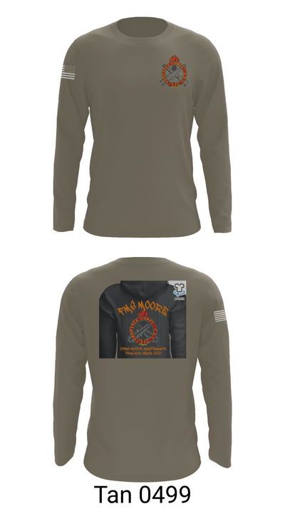 FMS Moore 83066116 Long Sleeve Performance Shirt - 66