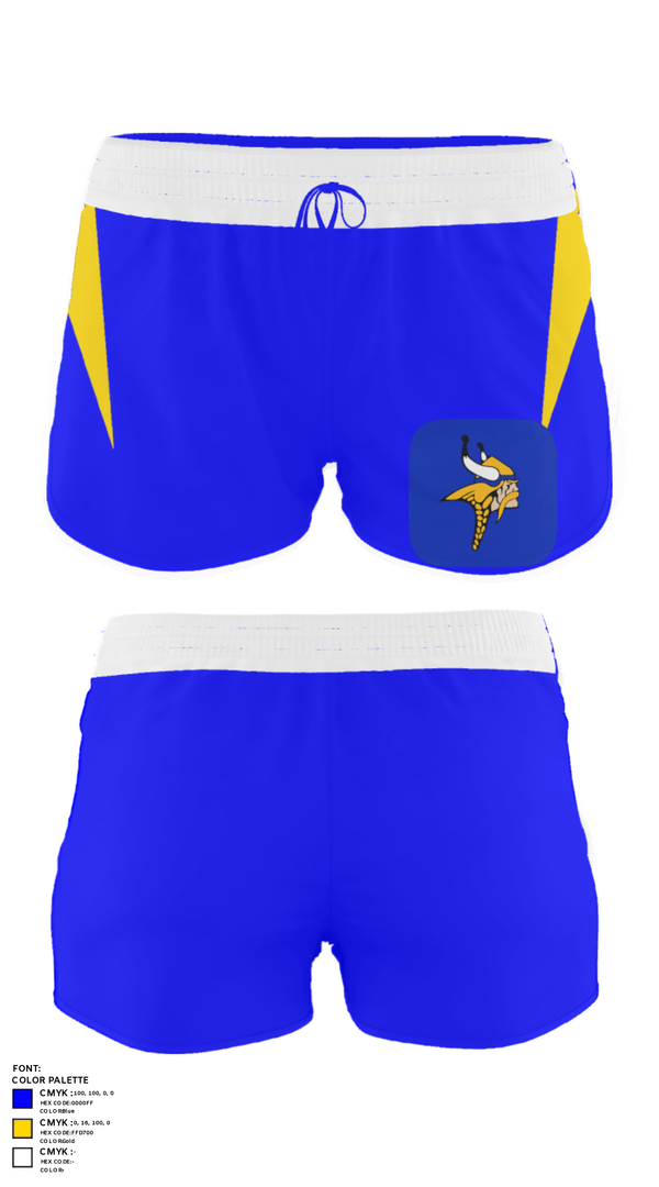 Women's Shorts, South Tahoe High School Softball, Softball, Teamtime, Team time, sublimation, custom sports apparel, team uniforms, spirit wear, spiritwear, sports uniforms, custom shirts, team store, custom team store, fundraiser sports, apparel fundraiser