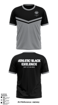 Athletic black excellence 2 85687336 Short Sleeve Performance Shirt - 1