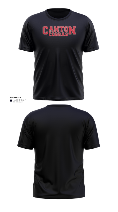 Canton Bowling 4573823 Short Sleeve Performance Shirt - 51