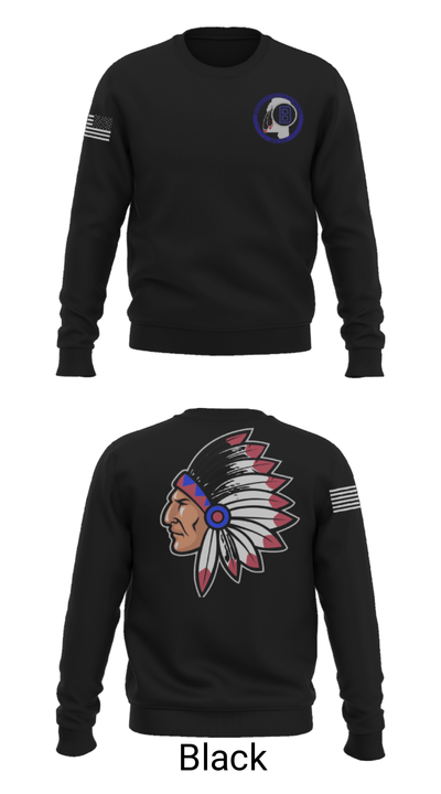 Byhalia High School Cheer 25376847 Crew Neck Sweatshirt - 21