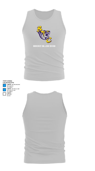 Benedict College Cheer 88121362 Tank Top - 13