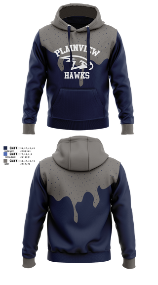 Hoodie, Plainview Hawks 8354559, Baseball, Teamtime, Team time, sublimation, custom sports apparel, team uniforms, spirit wear, spiritwear, sports uniforms, custom shirts, team store, custom team store, fundraiser sports, apparel fundraiser