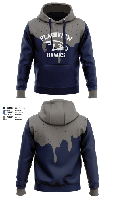 Plainview Hawks 8354559 Hoodie - 22