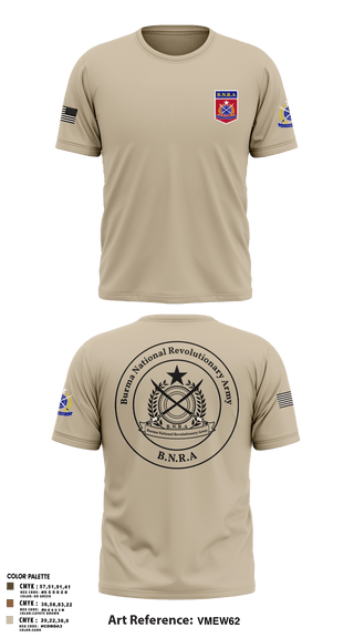 Old School Cotton Feel Shirt, B.N.R.AB.N.R.Army, Army, Teamtime, Team time, sublimation, custom sports apparel, team uniforms, spirit wear, spiritwear, sports uniforms, custom shirts, team store, custom team store, fundraiser sports, apparel fundraiser