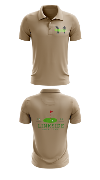 Short Sleeve Performance Polo, On the Links Golf Co, Golf, Teamtime, Team time, sublimation, custom sports apparel, team uniforms, spirit wear, spiritwear, sports uniforms, custom shirts, team store, custom team store, fundraiser sports, apparel fundraiser