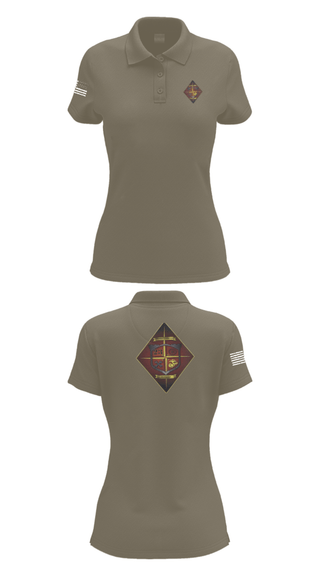 Women's Short Sleeve Performance Polo, Transportation service company, Marines, Teamtime, Team time, sublimation, custom sports apparel, team uniforms, spirit wear, spiritwear, sports uniforms, custom shirts, team store, custom team store, fundraiser sports, apparel fundraiser