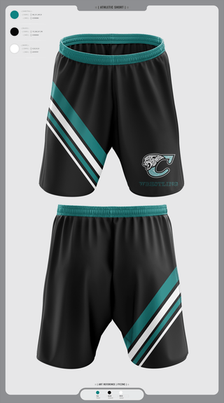Athletic Shorts With Pockets, Century Wrestling Club, Wrestling, Teamtime, Team time, sublimation, custom sports apparel, team uniforms, spirit wear, spiritwear, sports uniforms, custom shirts, team store, custom team store, fundraiser sports, apparel fundraiser