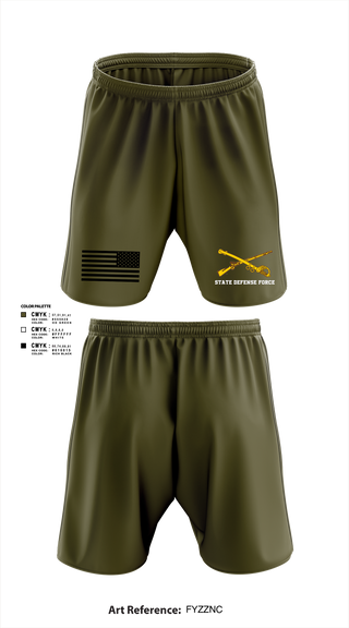 Athletic Shorts With Pockets, State Defense Force, Army, Teamtime, Team time, sublimation, custom sports apparel, team uniforms, spirit wear, spiritwear, sports uniforms, custom shirts, team store, custom team store, fundraiser sports, apparel fundraiser