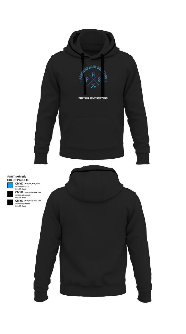 Hoodie, Precision home solutions, , Teamtime, Team time, sublimation, custom sports apparel, team uniforms, spirit wear, spiritwear, sports uniforms, custom shirts, team store, custom team store, fundraiser sports, apparel fundraiser