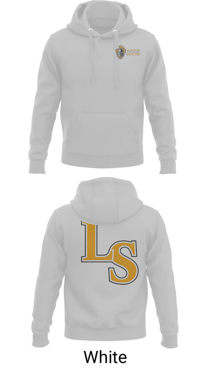 Lutheran South High School Tennis 8304460 Hoodie - 3