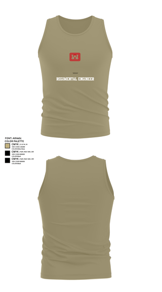 Tank Top, 58th CEC-ARegimental Engineer, Army, Teamtime, Team time, sublimation, custom sports apparel, team uniforms, spirit wear, spiritwear, sports uniforms, custom shirts, team store, custom team store, fundraiser sports, apparel fundraiser