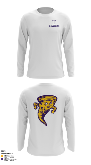 Long Sleeve Performance Shirt, Taylorville Wrestling Club, Wrestling, Teamtime, Team time, sublimation, custom sports apparel, team uniforms, spirit wear, spiritwear, sports uniforms, custom shirts, team store, custom team store, fundraiser sports, apparel fundraiser