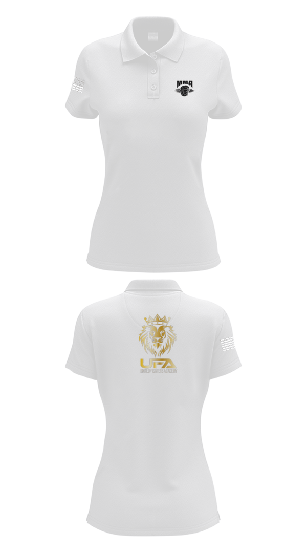 Womens Short Sleeve Performance Polo, UFA, Wrestling, Teamtime, Team time, sublimation, custom sports apparel, team uniforms, spirit wear, spiritwear, sports uniforms, custom shirts, team store, custom team store, fundraiser sports, apparel fundraiser