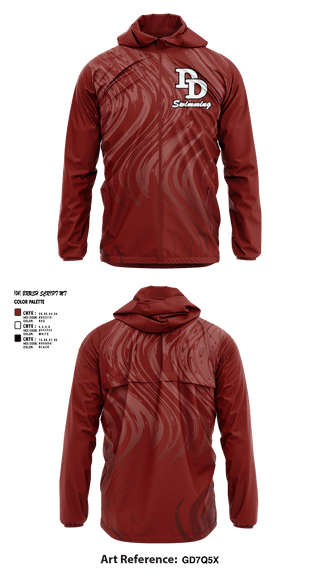 Windbreaker, David Douglas High School Swimming, Swimming, Teamtime, Team time, sublimation, custom sports apparel, team uniforms, spirit wear, spiritwear, sports uniforms, custom shirts, team store, custom team store, fundraiser sports, apparel fundraiser