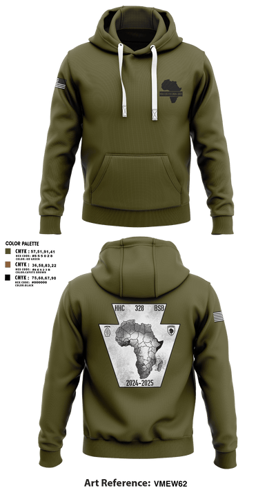 HHC 328th BSB 25119832 Hoodie - 1